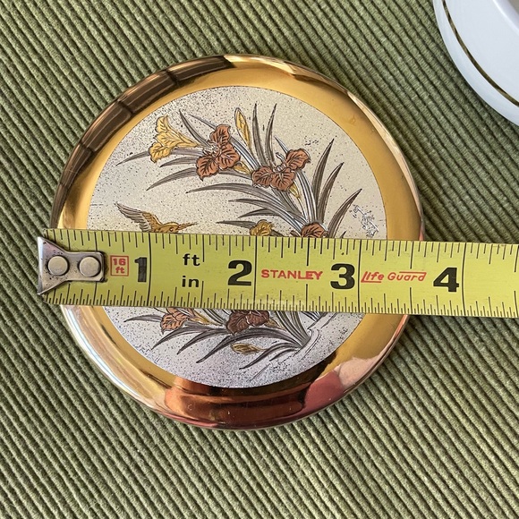 Chokin Vintage Porcelain Trinket Box - Toyo - Picture 4 of 5